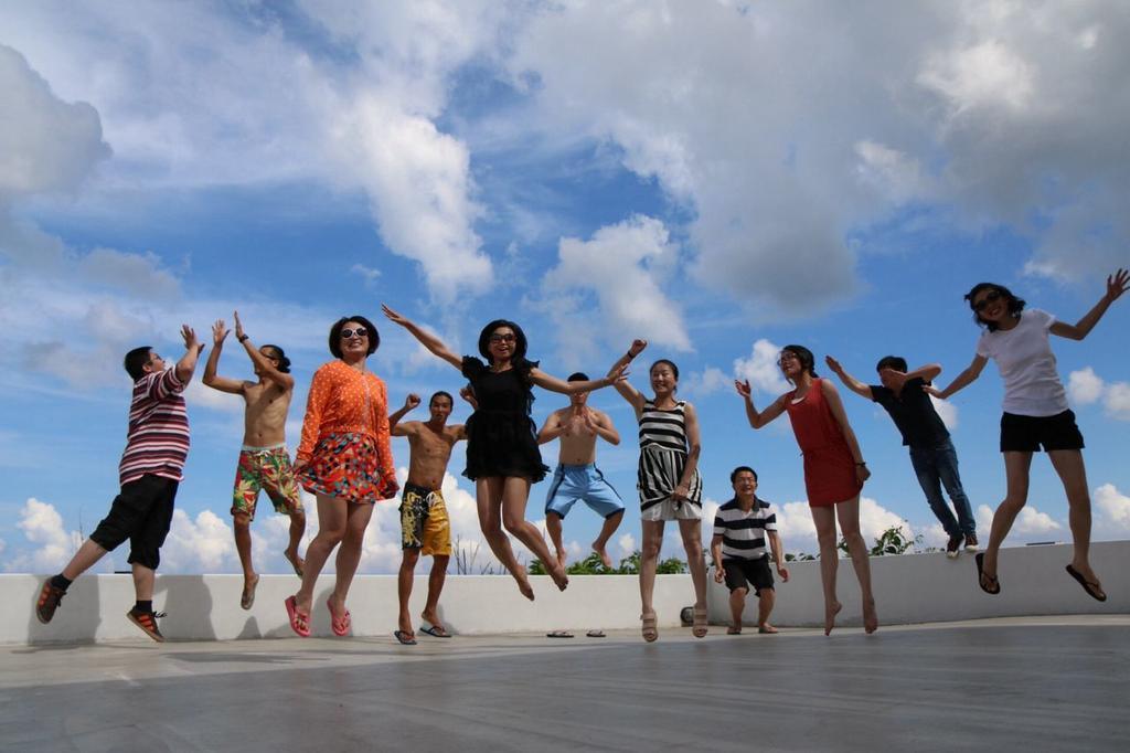 Sea Shore Hotel Manzhou Luaran gambar