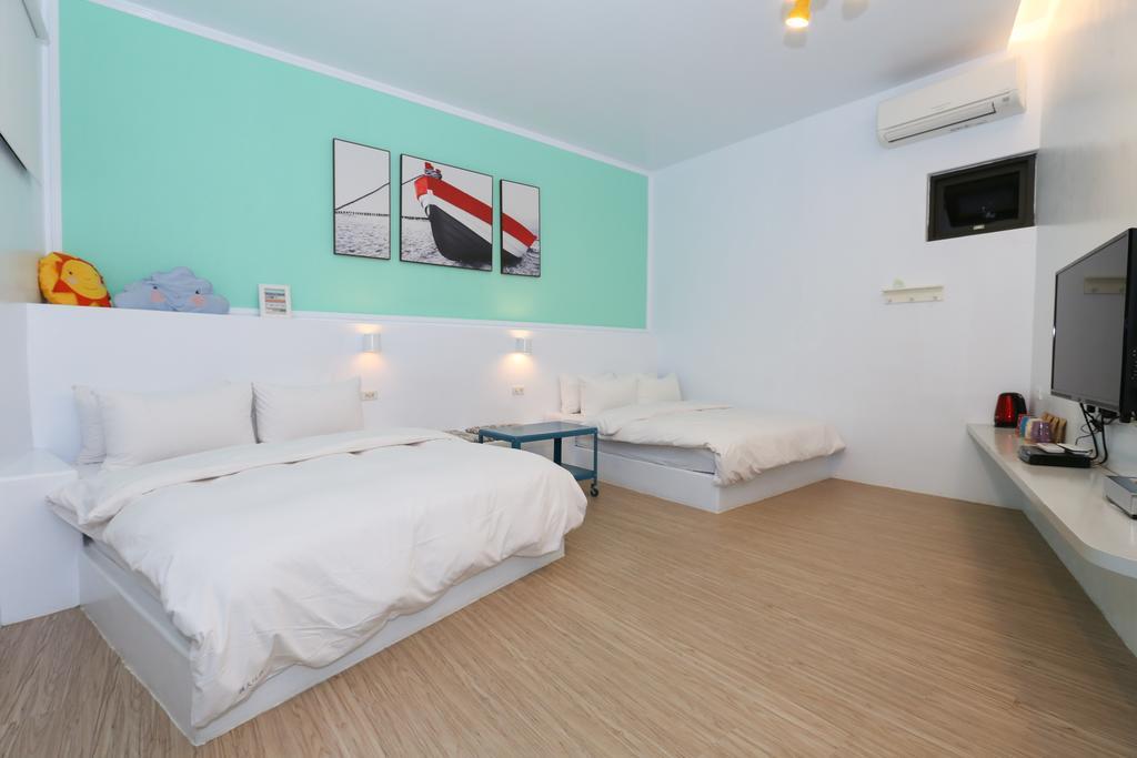 Sea Shore Hotel Manzhou Luaran gambar